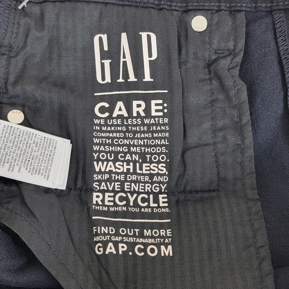 GAP NEW Women's 30/10P Black Cheeky High Rise 90's Y2K Straight Denim Jeans - Picture 12 of 13